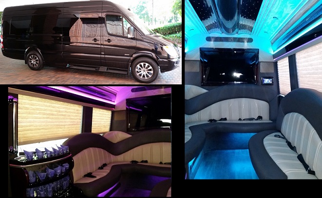 15 Passenger Luxury Sprinter Van Atlanta