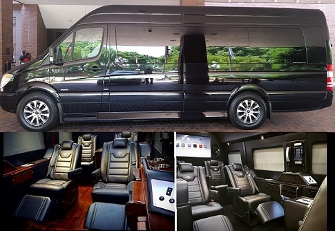 6 Seater Luxury Sprinter Van Rental Atlanta