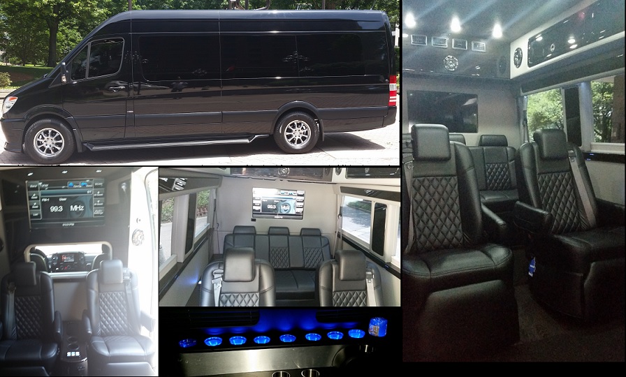 Luxury Sprinter Van Rental Atlanta 6 Passenger