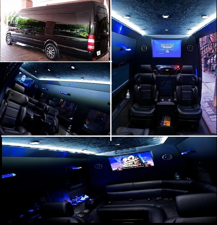 Atlanta 8 Passenger Mercedes Limo Van Rental