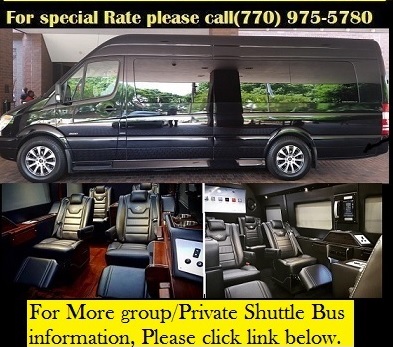 Atlanta Events Transportation Shuttle Bus