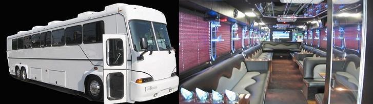 40 Passenger Luxury Party Bus Atlanta